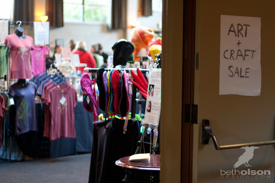 Art and Craft Sale at Kennedy School in Portland, Or- Beth Olson Creative