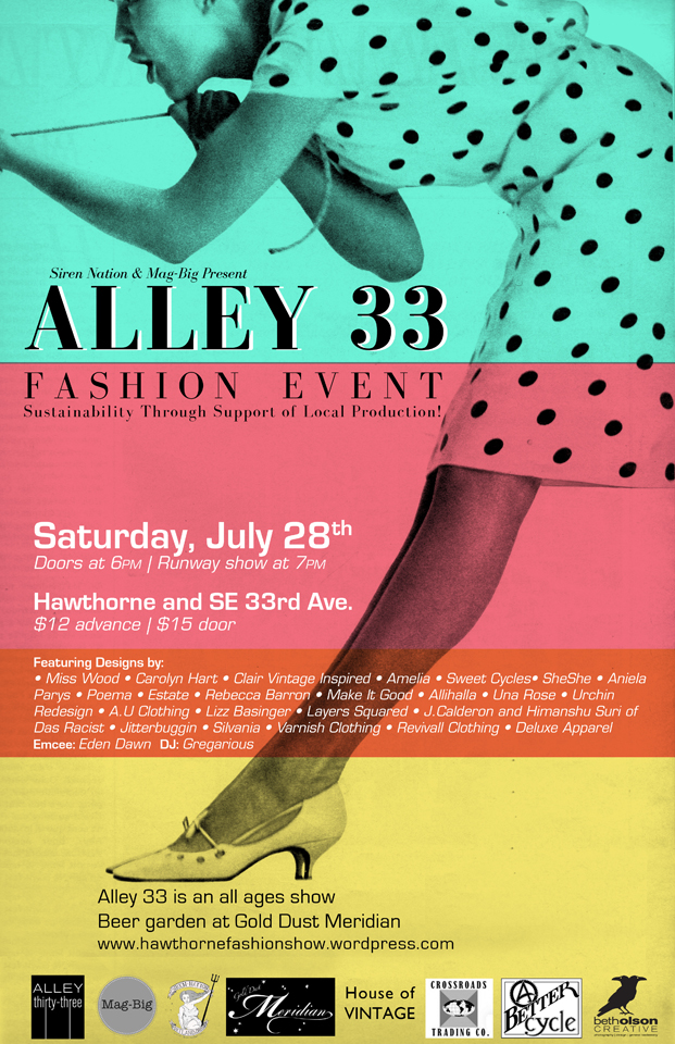 Alley 33 Poster 2012 Web by Beth Olson Creative
